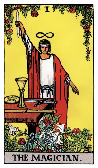 Der Magier – Rider-Waite-Tarot